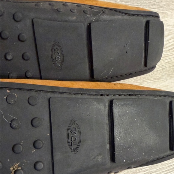 Tods Brown Leather Loafers - Picture 3 of 5